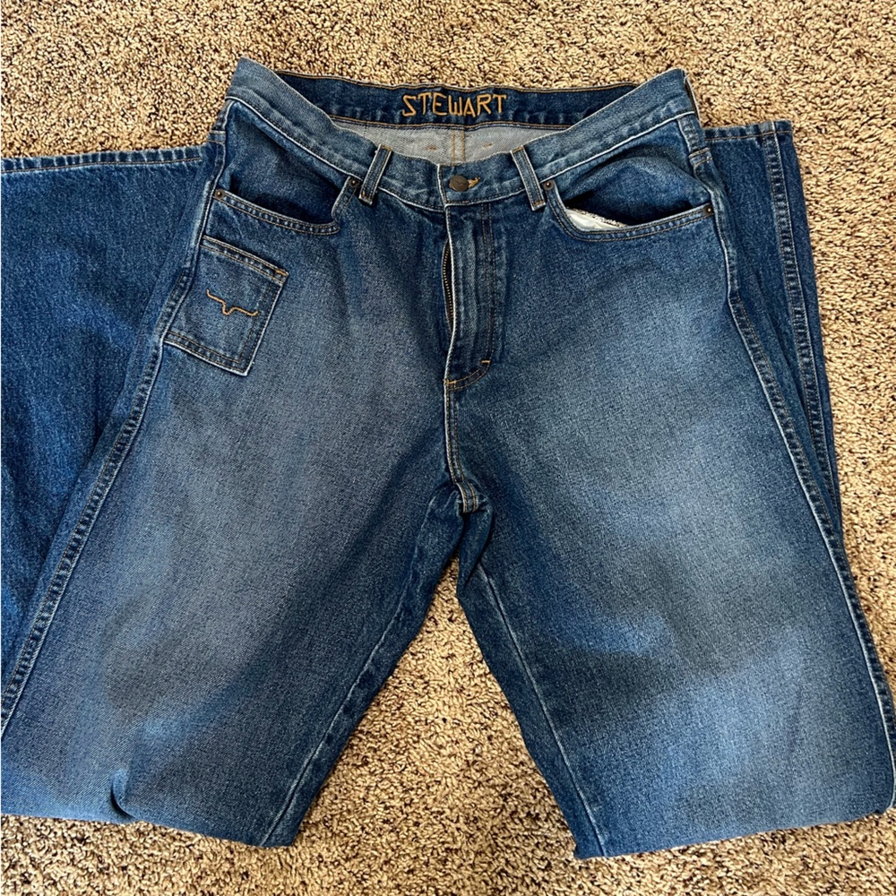 Kimes Ranch Men's Blue Denim Jeans